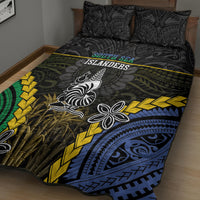 South Sea Islanders And New Caledonia Quilt Bed Set Kanakas Polynesian Pattern LT05 - Polynesian Pride