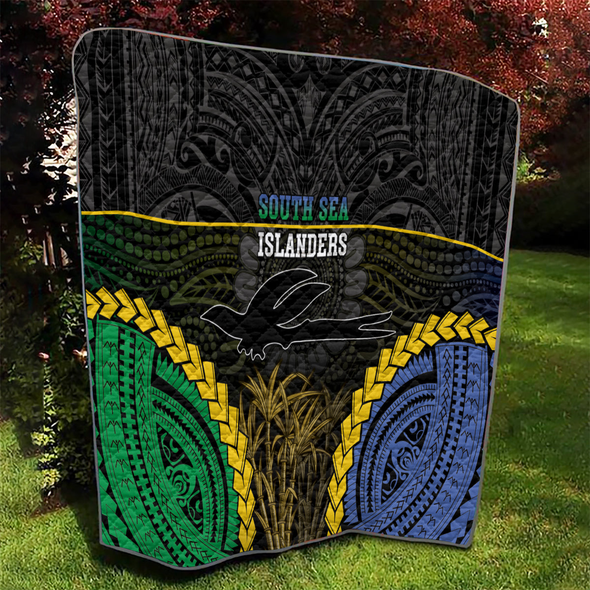 South Sea Islanders And New Ireland Quilt Kanakas Polynesian Pattern LT05 - Polynesian Pride