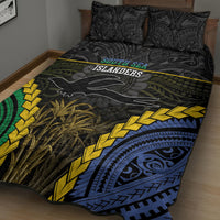 South Sea Islanders And New Ireland Quilt Bed Set Kanakas Polynesian Pattern LT05 - Polynesian Pride