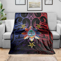 Philippines Guam Blanket Filipino Sun With Guaman Seal LT05 - Polynesian Pride