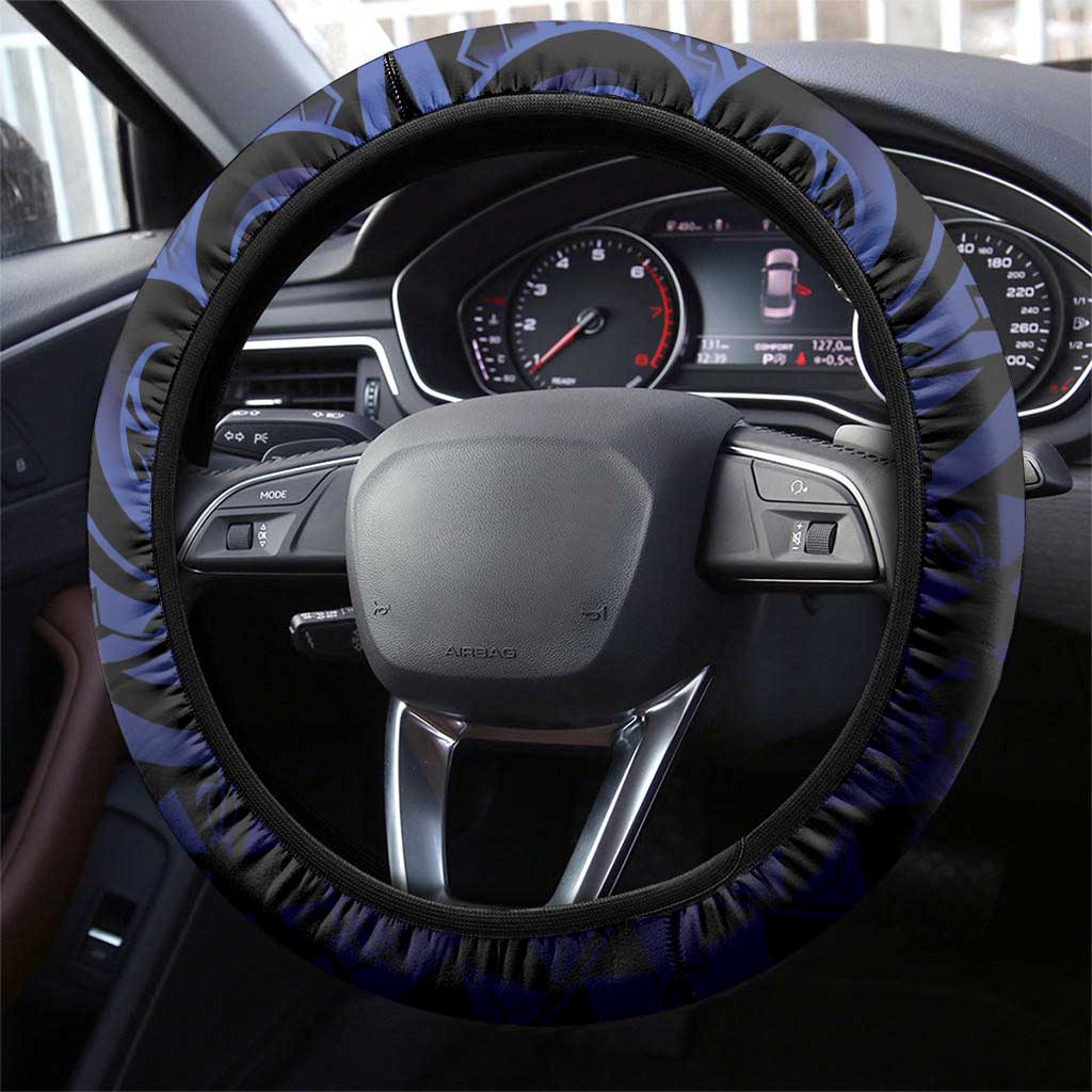 Philippines Guam Steering Wheel Cover Filipino Sun With Guaman Seal LT05 - Polynesian Pride