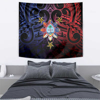Philippines Guam Tapestry Filipino Sun With Guaman Seal LT05 - Polynesian Pride