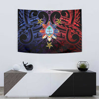 Philippines Guam Tapestry Filipino Sun With Guaman Seal LT05 - Polynesian Pride