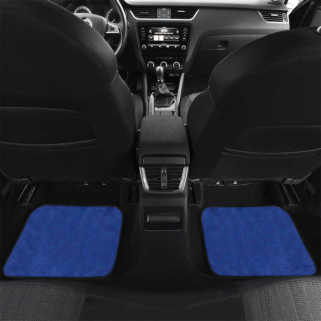 Guam Gadao Car Mats Hafa Adai Micronesian Tribal Pattern LT05 Set 2pcs - Back Red - Polynesian Pride