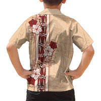 Tonga Language Week Hawaiian Shirt Hibiscus Tongan Ngatu Pattern LT05 - Polynesian Pride