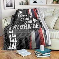Hawaii 1959 Statehood Day Blanket Classic Style LT05 Black - Polynesian Pride