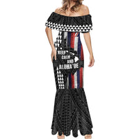 Hawaii 1959 Statehood Day Mermaid Dress Classic Style LT05 - Polynesian Pride
