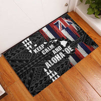 Hawaii 1959 Statehood Day Rubber Doormat Classic Style LT05 - Polynesian Pride