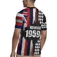 Hawaii 1959 Statehood Day Rugby Jersey Classic Style LT05 - Polynesian Pride