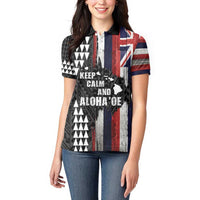 Hawaii 1959 Statehood Day Women Polo Shirt Classic Style LT05 - Polynesian Pride