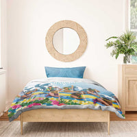 Hawaii Outrigger Canoe Race Bedding Set Polynesian Style Watercolor Style LT05 - Polynesian Pride