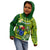 Personalized Cook Islands Kid Hoodie Coat Of Arms Plumeria Polynesian Turtle LT05 - Polynesian Pride