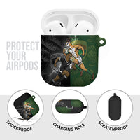 South Africa And New Zealand AirPods Case Springboks And Kiwis Rugby Rivalry LT05 - Polynesian Pride