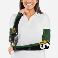 Custom South Africa And New Zealand Arm Sleeves Springboks And Kiwis Rugby Rivalry LT05 - Polynesian Pride
