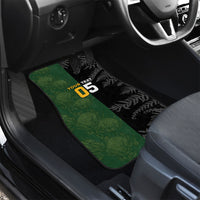 Custom South Africa And New Zealand Car Mats Springboks And Kiwis Rugby Rivalry LT05 - Polynesian Pride