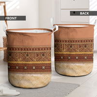 Polynesian Princess Inspired Cosplay Costume Laundry Basket Traditional Tapa Pattern LT05 - Polynesian Pride
