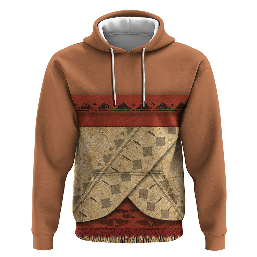 Island Elder Inspired Costume Hoodie Polynesian Tribal Pattern LT05 Pullover Hoodie Multicolor - Polynesian Pride
