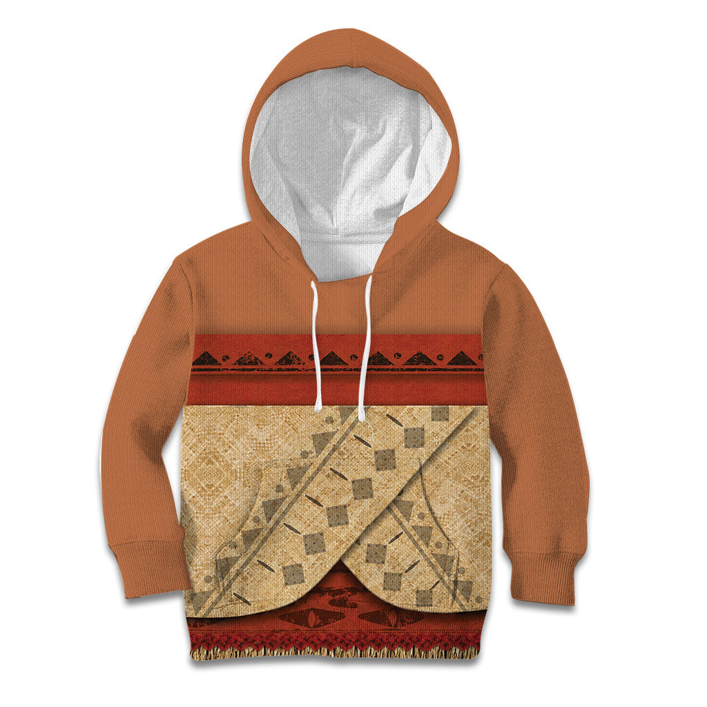 Island Elder Inspired Costume Kid Hoodie Polynesian Tribal Pattern LT05 Hoodie Multicolor - Polynesian Pride