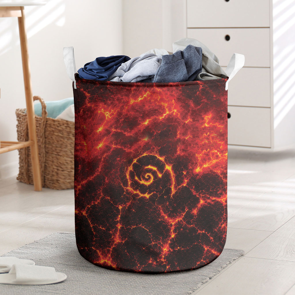Lava Monster Costume Laundry Basket Fiery Lava Spiral LT05 Red - Polynesian Pride
