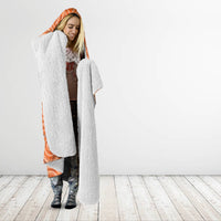 Lapita Culture Hooded Blanket Iconic Double Face Pattern LT05 - Polynesian Pride