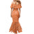 Personalised Lapita Culture Mermaid Dress Iconic Double Face Pattern LT05 - Polynesian Pride