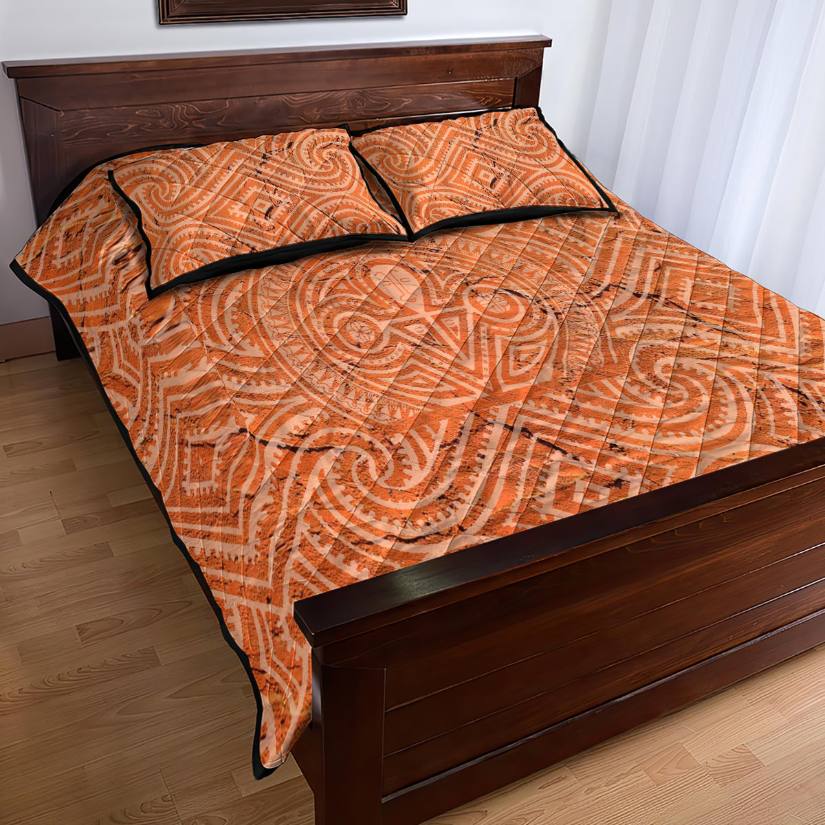 Lapita Culture Quilt Bed Set Iconic Double Face Pattern LT05 - Polynesian Pride