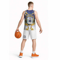 Samoa Christmas Basketball Jersey Snow Globe With Samoan Santa LT05 - Polynesian Pride
