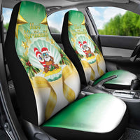 Cook Islands Christmas Car Seat Cover Seashell Santa Beach Vibes LT05 - Polynesian Pride