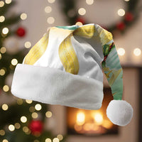 Cook Islands Christmas Santa Hat Seashell Santa Beach Vibes LT05 Without Fur Green - Polynesian Pride
