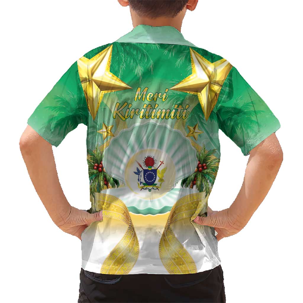 Cook Islands Christmas Hawaiian Shirt Seashell Santa Beach Vibes LT05 - Polynesian Pride
