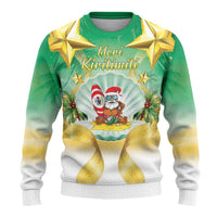 Cook Islands Christmas Ugly Christmas Sweater Seashell Santa Beach Vibes LT05 - Polynesian Pride