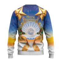Marshall Islands Christmas Ugly Christmas Sweater Seashell Santa Beach Vibes LT05 - Polynesian Pride