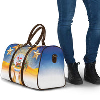 Marshall Islands Christmas Travel Bag Seashell Santa Beach Vibes LT05 - Polynesian Pride