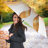 Marshall Islands Christmas Umbrella Seashell Santa Beach Vibes LT05 - Polynesian Pride