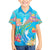 Under The Sea Scuba Diving Family Matching Off Shoulder Short Dress and Hawaiian Shirt Polynesian Pattern LT05 Son's Shirt Blue - Polynesian Pride