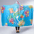 Under The Sea Scuba Diving Hooded Blanket Polynesian Pattern LT05 - Polynesian Pride