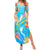 Under The Sea Scuba Diving Summer Maxi Dress Polynesian Pattern LT05 Women Blue - Polynesian Pride