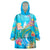 Under The Sea Scuba Diving Wearable Blanket Hoodie Polynesian Pattern LT05 One Size Blue - Polynesian Pride