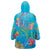 Under The Sea Scuba Diving Wearable Blanket Hoodie Polynesian Pattern LT05 - Polynesian Pride