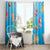 Under The Sea Scuba Diving Window Curtain Polynesian Pattern LT05 - Polynesian Pride