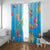 Under The Sea Scuba Diving Window Curtain Polynesian Pattern LT05 With Grommets Blue - Polynesian Pride