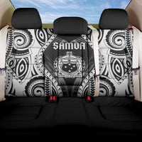 Remember Samoa Black Saturday Back Car Seat Cover Samoa Mo Samoa LT05 One Size Black - Polynesian Pride