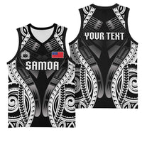 Personalised Remember Samoa Black Saturday Basketball Jersey Samoa Mo Samoa LT05 - Polynesian Pride