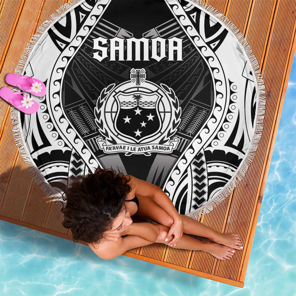 Remember Samoa Black Saturday Beach Blanket Samoa Mo Samoa LT05 - Polynesian Pride