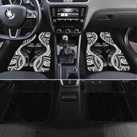 Personalised Remember Samoa Black Saturday Car Mats Samoa Mo Samoa LT05 Set 4pcs Black - Polynesian Pride