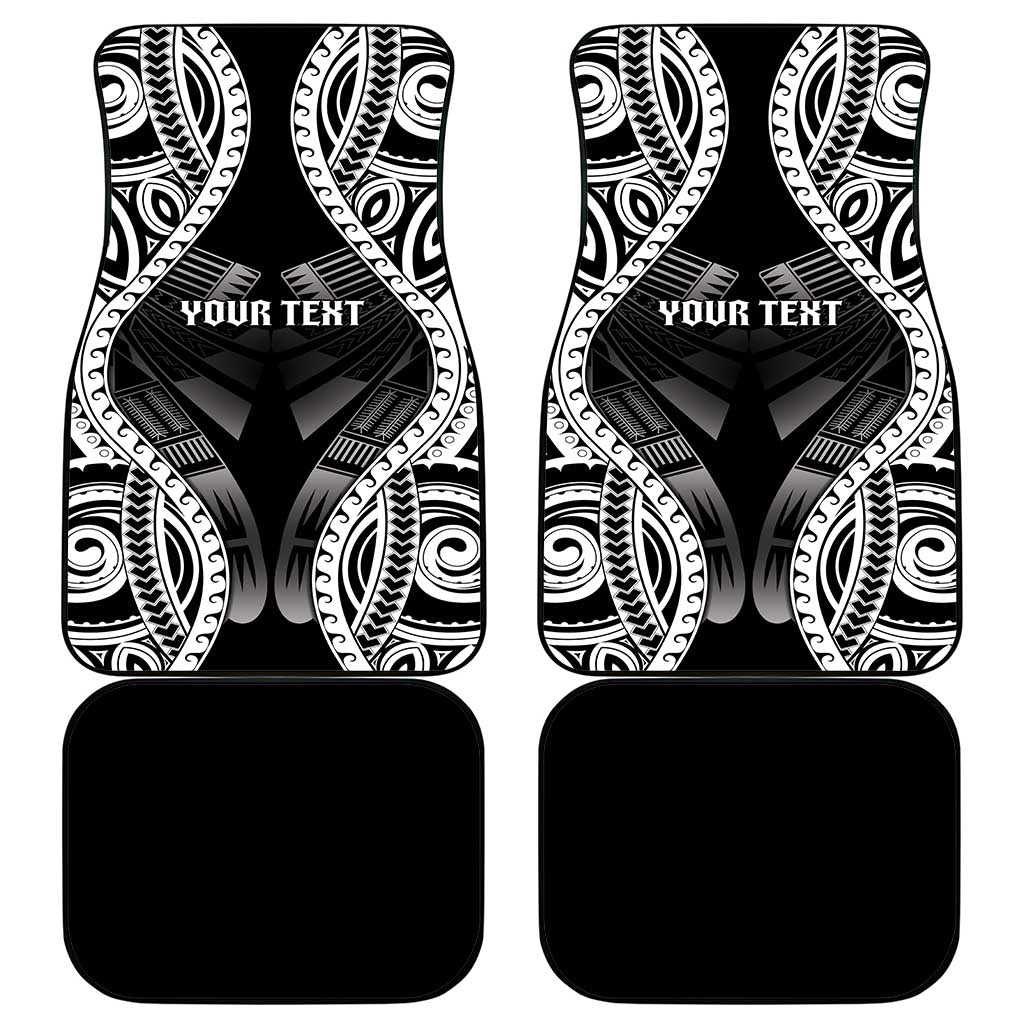 Personalised Remember Samoa Black Saturday Car Mats Samoa Mo Samoa LT05 - Polynesian Pride