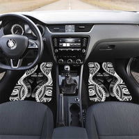 Personalised Remember Samoa Black Saturday Car Mats Samoa Mo Samoa LT05 Set 2pcs - Front Black - Polynesian Pride