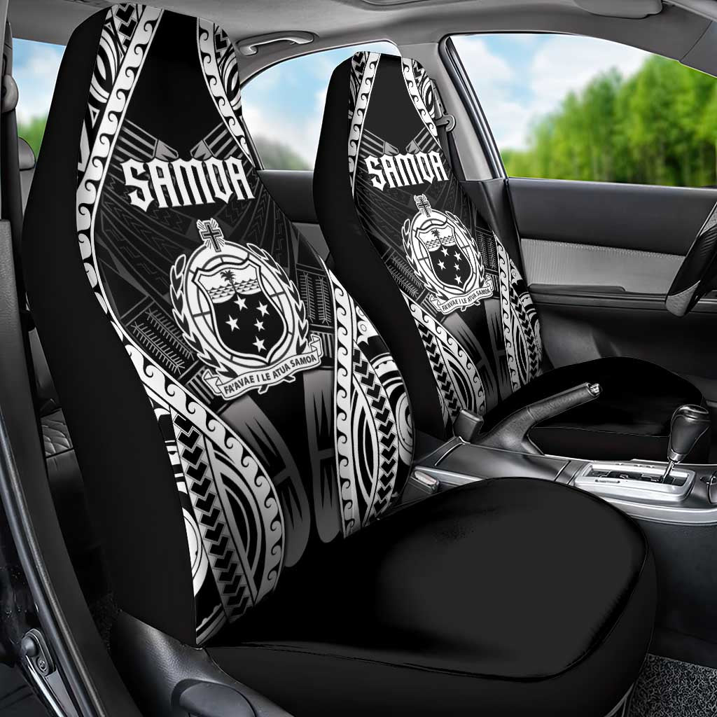 Remember Samoa Black Saturday Car Seat Cover Samoa Mo Samoa LT05 - Polynesian Pride