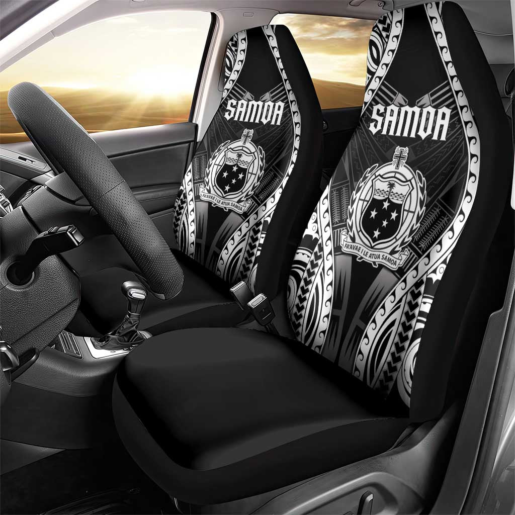 Remember Samoa Black Saturday Car Seat Cover Samoa Mo Samoa LT05 - Polynesian Pride