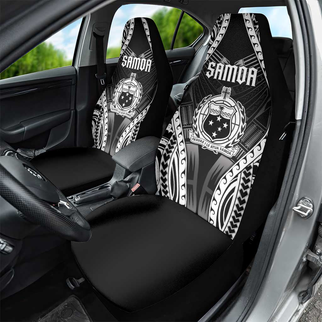 Remember Samoa Black Saturday Car Seat Cover Samoa Mo Samoa LT05 - Polynesian Pride